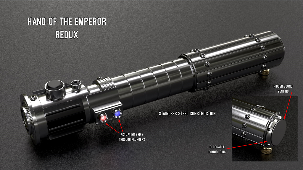 Empty The Hand of the Emperor Redux (Steel Edition) Installable Saber